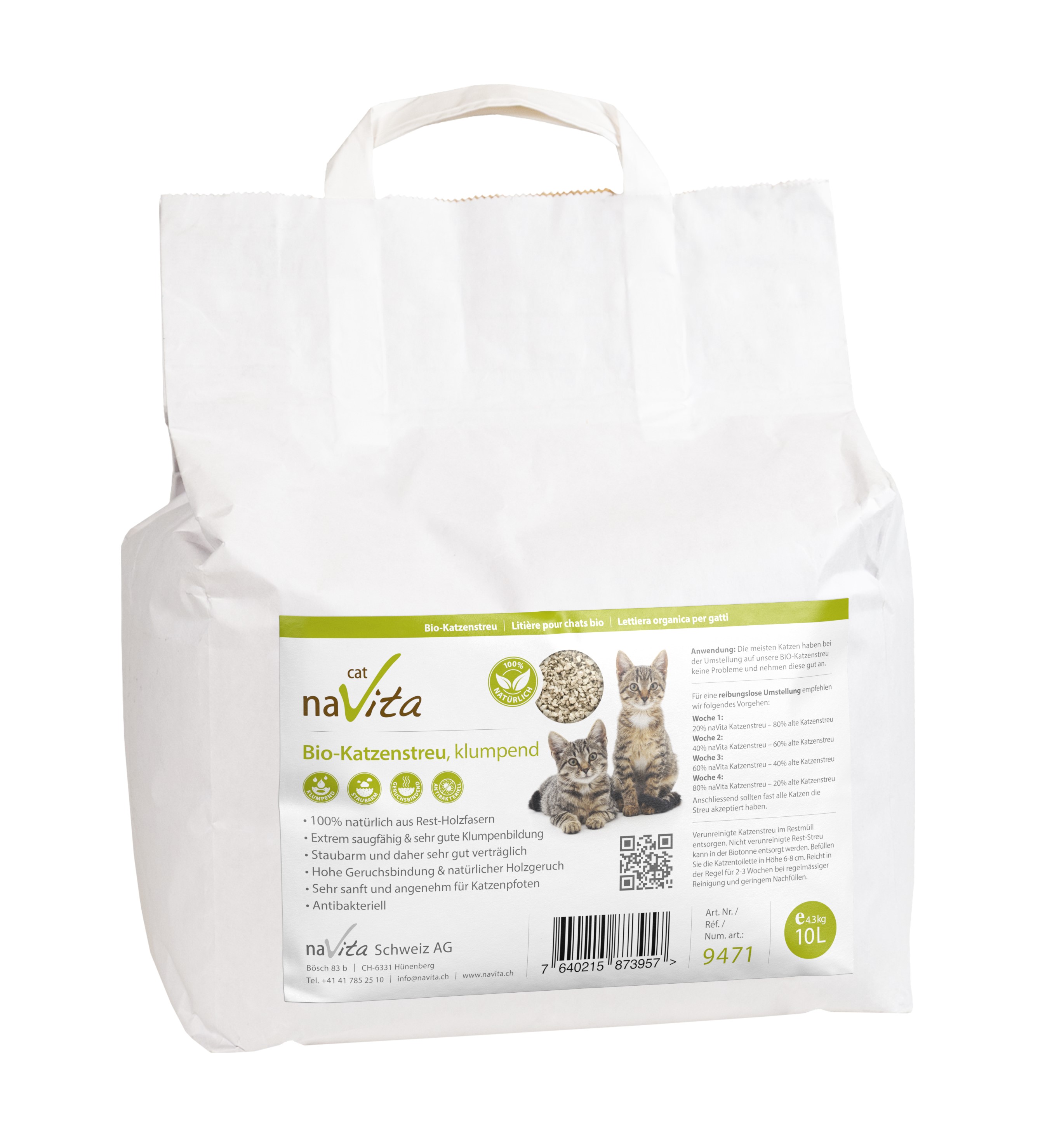 Bio-Katzenstreu